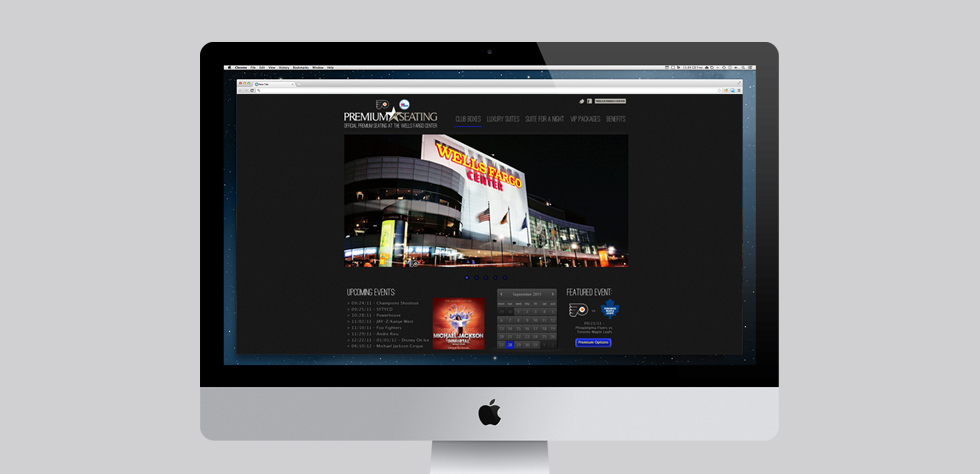 Responsive Site Design for mypremiumtix.com